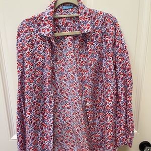 Floral Button Down